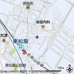 三重県松阪市大津町293周辺の地図