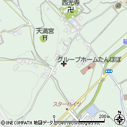 岡山県井原市下稲木町1256周辺の地図