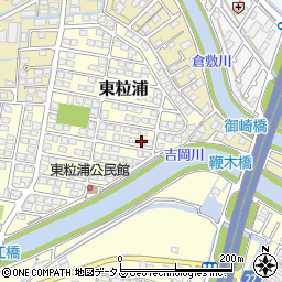 岡山県倉敷市東粒浦6-23周辺の地図
