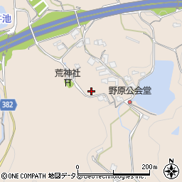 岡山県浅口市金光町上竹672周辺の地図