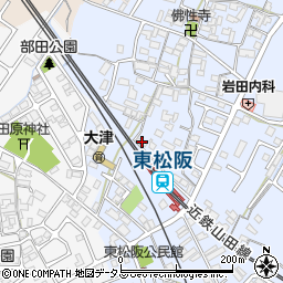 三重県松阪市大津町328周辺の地図