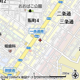 大阪府堺市堺区一条通6-14周辺の地図
