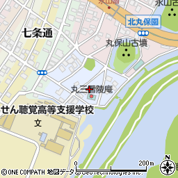 大阪府堺市堺区南丸保園3-22周辺の地図