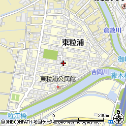 岡山県倉敷市東粒浦6-28周辺の地図