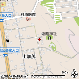 広島県福山市加茂町上加茂423周辺の地図