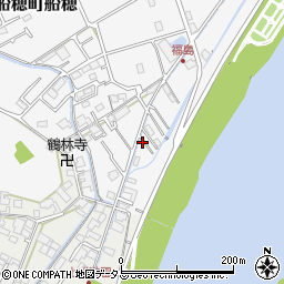 岡山県倉敷市船穂町船穂525周辺の地図