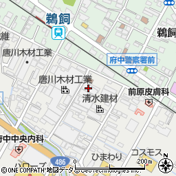 広島県府中市高木町225周辺の地図