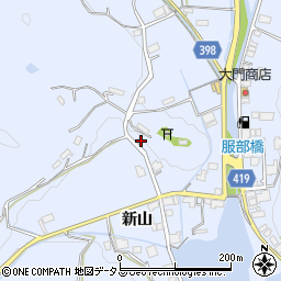 広島県福山市駅家町新山33周辺の地図