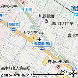 広島県府中市高木町320-1周辺の地図