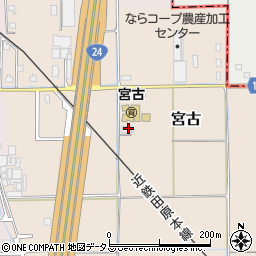 奈良県磯城郡田原本町宮古663周辺の地図