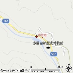 三重県名張市赤目町長坂657周辺の地図