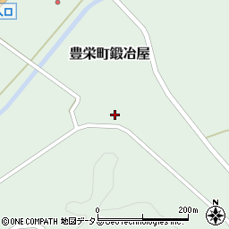 広島県東広島市豊栄町鍛冶屋1118周辺の地図