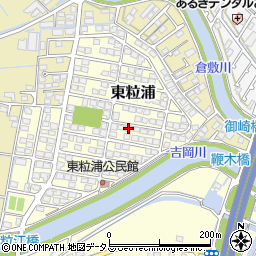 岡山県倉敷市東粒浦6-17周辺の地図