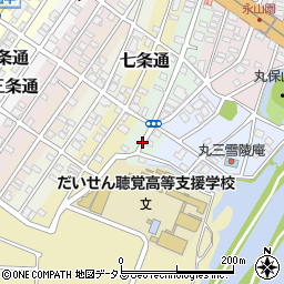 大阪府堺市堺区陵西通1周辺の地図