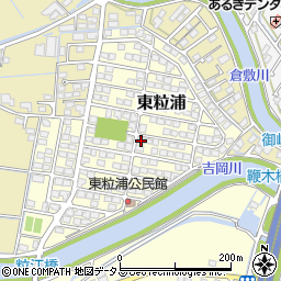 岡山県倉敷市東粒浦6-15周辺の地図