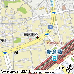 ガスト　新倉敷店周辺の地図