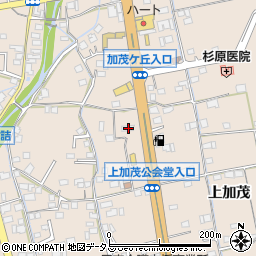 広島県福山市加茂町上加茂187周辺の地図