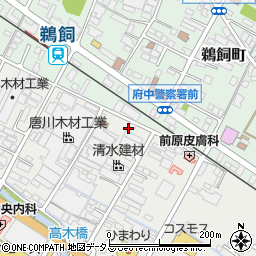 広島県府中市高木町231周辺の地図
