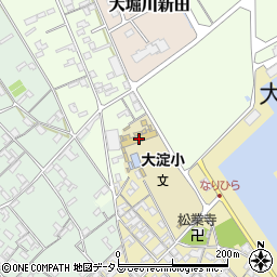 明和町立大淀小学校周辺の地図