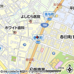 昭和食堂松阪店周辺の地図
