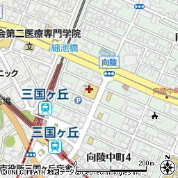 湯川家具　堺本店周辺の地図