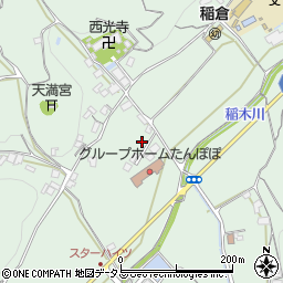 岡山県井原市下稲木町1266周辺の地図
