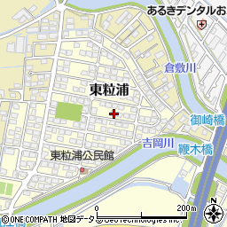 岡山県倉敷市東粒浦6-11周辺の地図