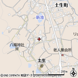 広島県府中市土生町1304周辺の地図
