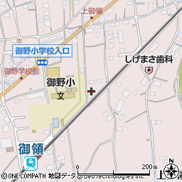 広島県福山市神辺町上御領22周辺の地図