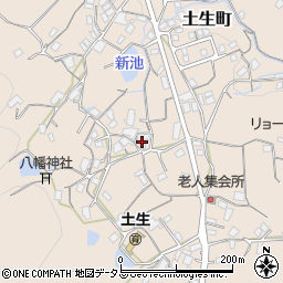 広島県府中市土生町1307周辺の地図