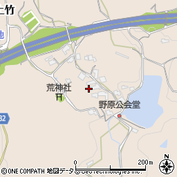 岡山県浅口市金光町上竹763周辺の地図