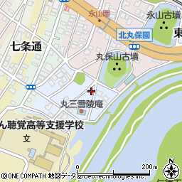 大阪府堺市堺区南丸保園3-27周辺の地図