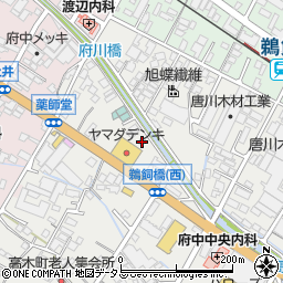広島県府中市高木町319周辺の地図