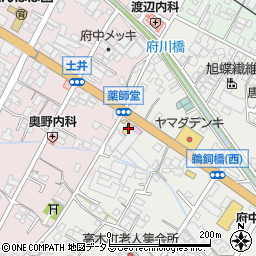 広島県府中市高木町332周辺の地図