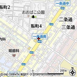 大阪府堺市堺区一条通7-20周辺の地図