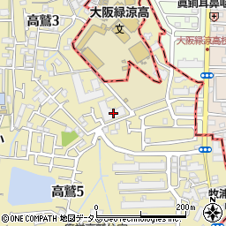 ＢＲＡＮＺ藤井寺周辺の地図