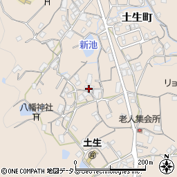 広島県府中市土生町1308周辺の地図