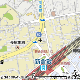 タイムズ新倉敷駅北口駐車場周辺の地図