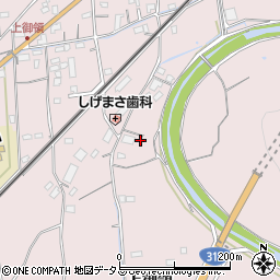 広島県福山市神辺町上御領357-2周辺の地図
