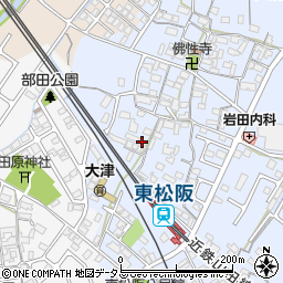 三重県松阪市大津町397周辺の地図