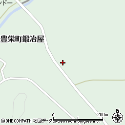 広島県東広島市豊栄町鍛冶屋1379周辺の地図