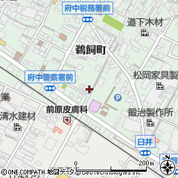 寿司勝鵜飼店周辺の地図
