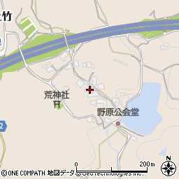 岡山県浅口市金光町上竹756周辺の地図