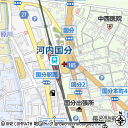 ＨＩＳモバイルステーションプレバ　ジョイフル国分店周辺の地図