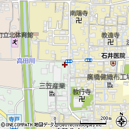 南都銀行箸尾支店周辺の地図