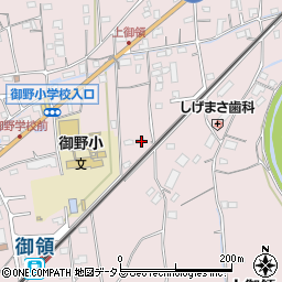 広島県福山市神辺町上御領21周辺の地図