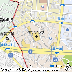 株式会社サンプラザ　三国ヶ丘東店周辺の地図