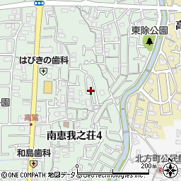 大阪府羽曳野市南恵我之荘3丁目3-17周辺の地図