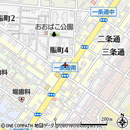 大阪府堺市堺区一条通7周辺の地図