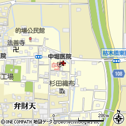 中堀医院周辺の地図